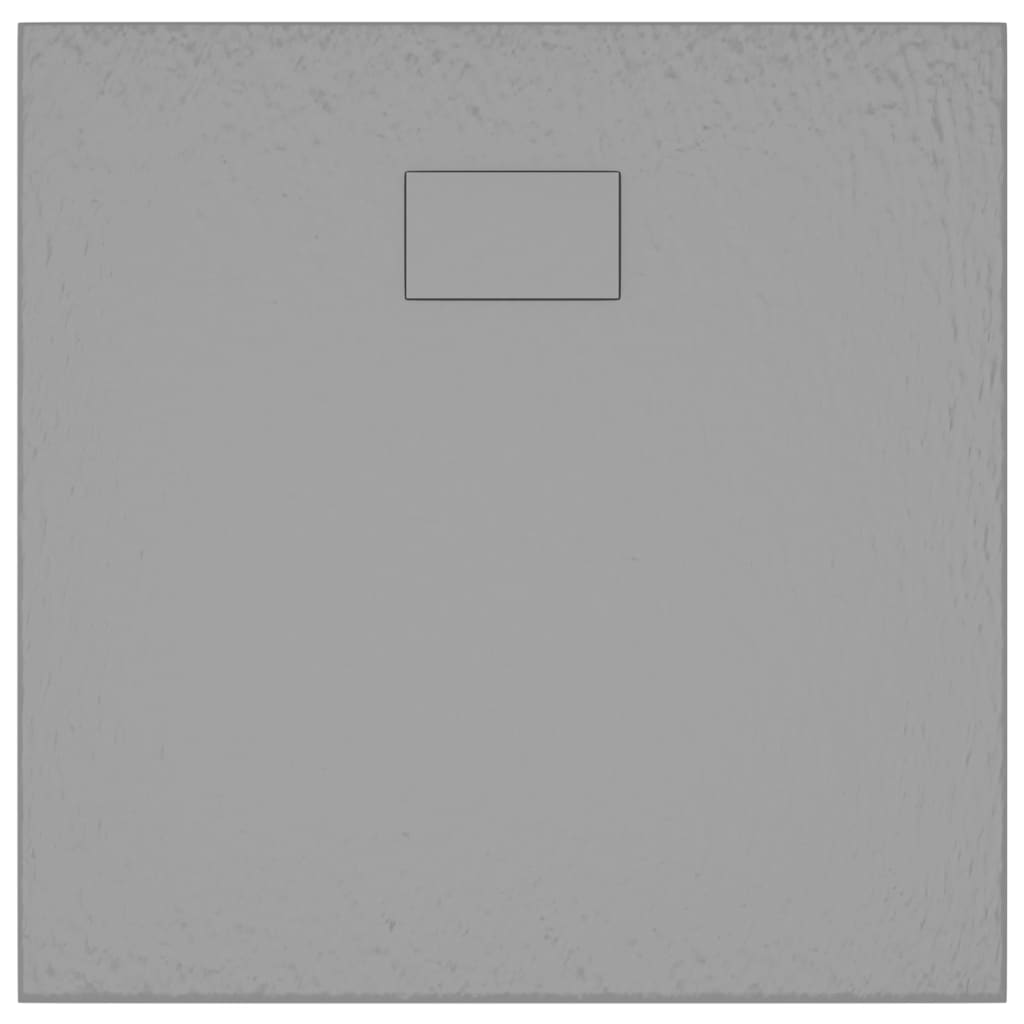 Shower tray SMC Grey 90x80 cm