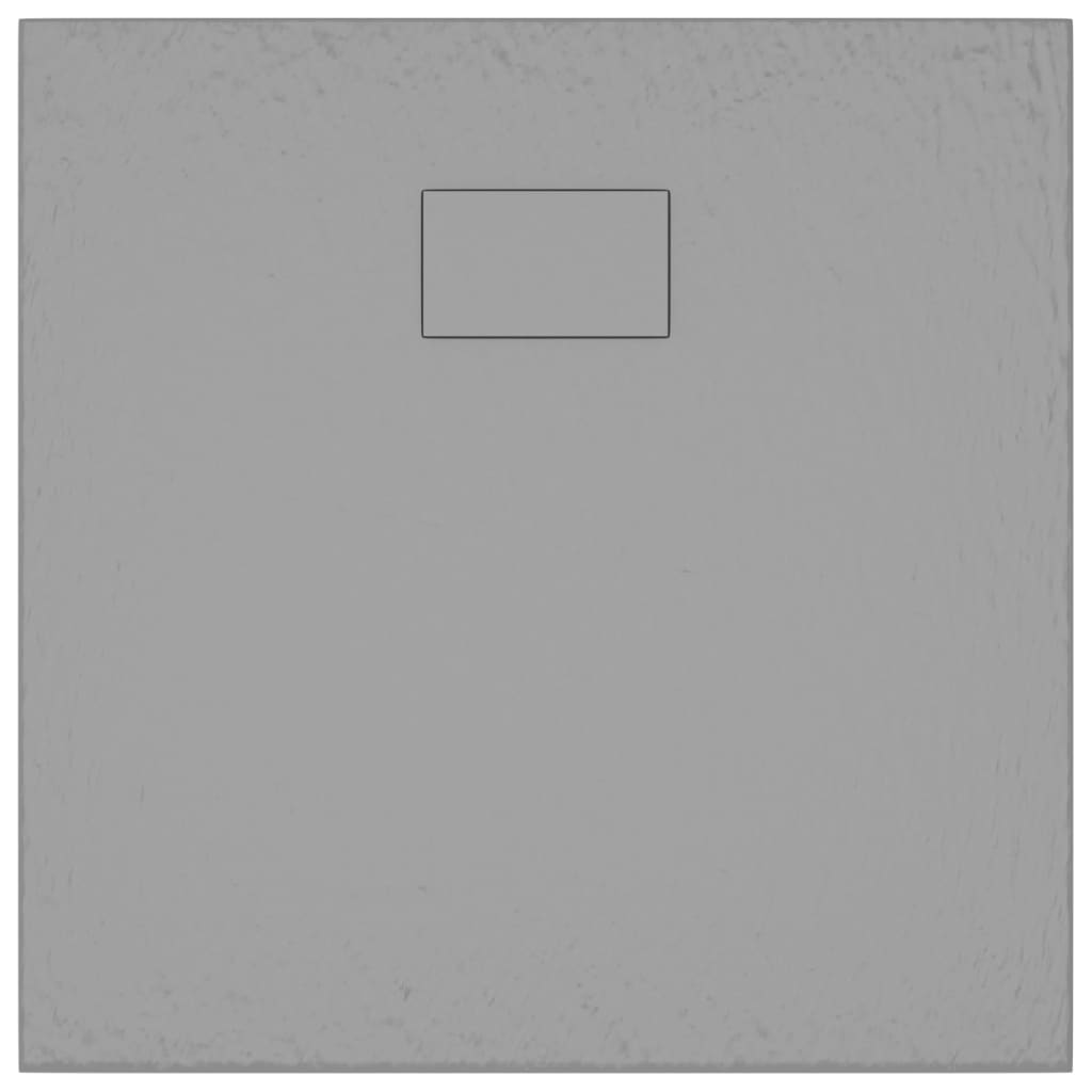 Shower tray SMC grey 90x90 cm