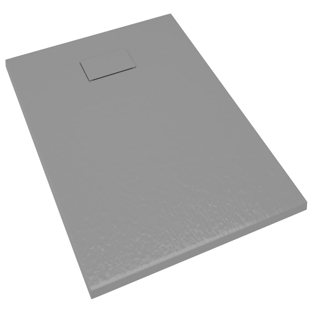 Shower tray SMC Grey 100x70 cm
