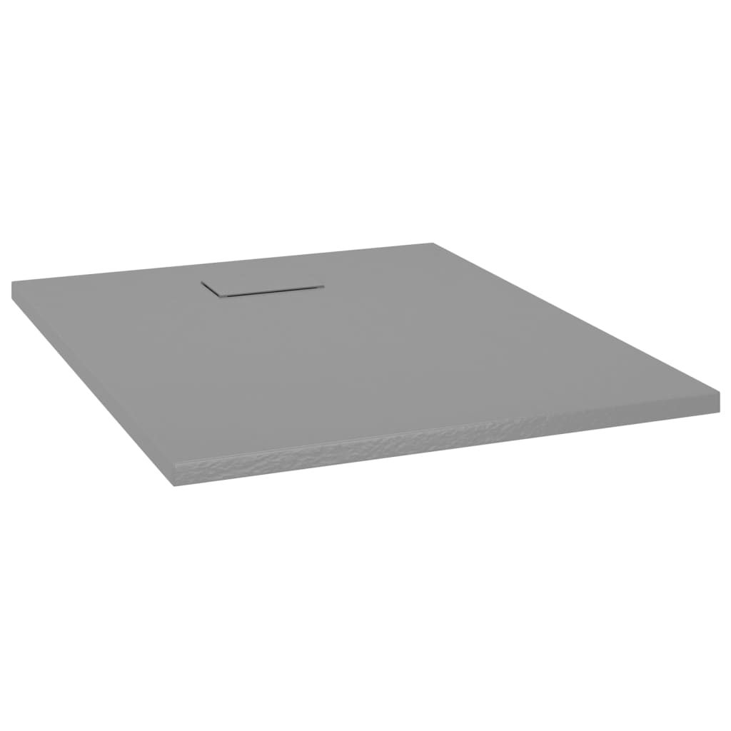Shower tray SMC grey 100x80 cm