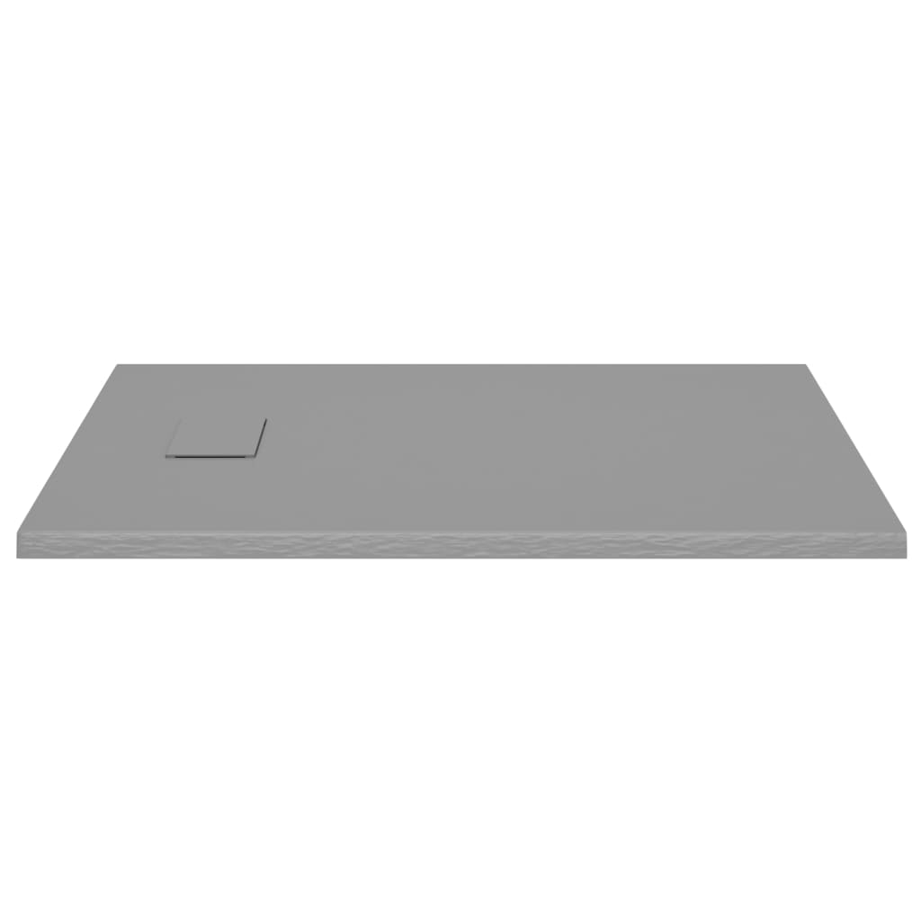 Shower tray SMC grey 100x80 cm