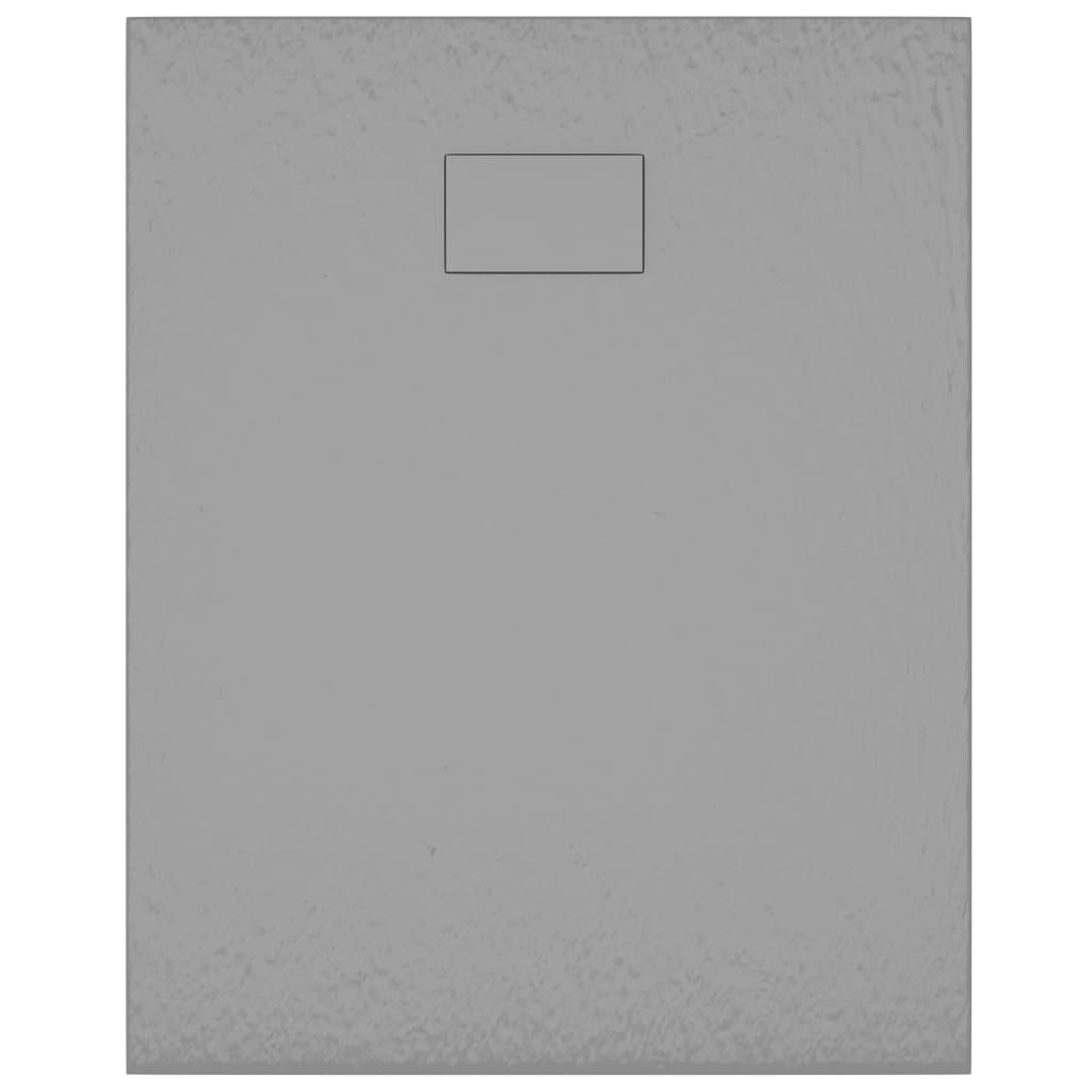 Shower tray SMC grey 100x80 cm