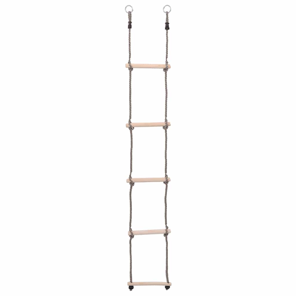 5-Stufen-Leiter 210 cm Kiefer Massivholz