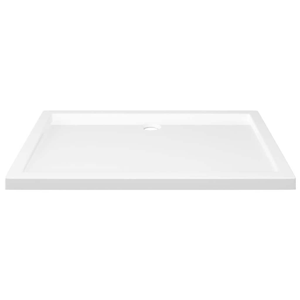 Shower tray ABS rectangular white 70x100 cm
