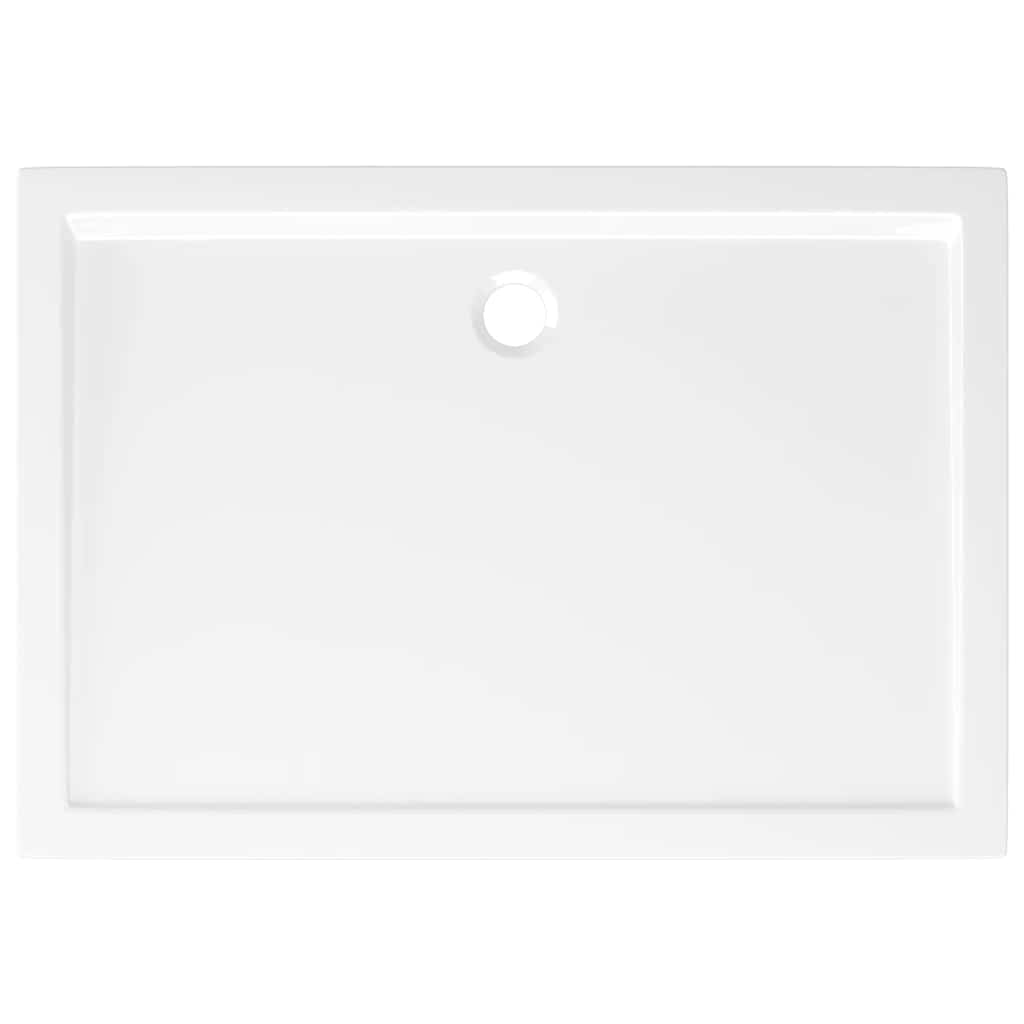 Shower tray ABS rectangular white 70x100 cm
