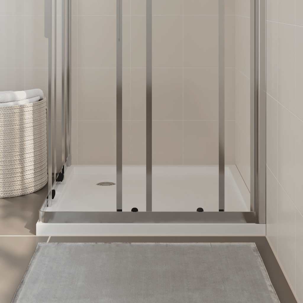 Shower tray ABS square white 80x80 cm