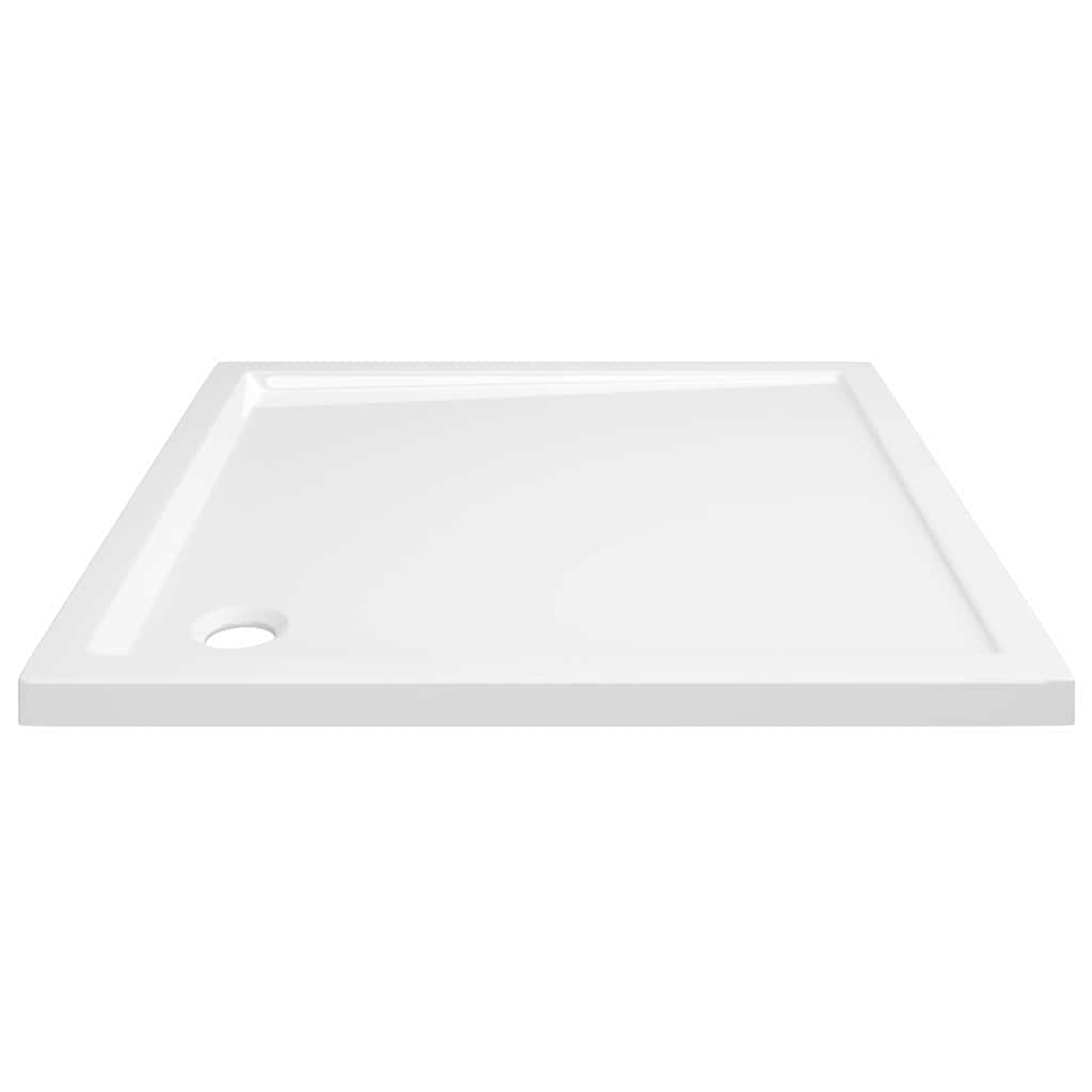 Shower tray ABS square white 80x80 cm