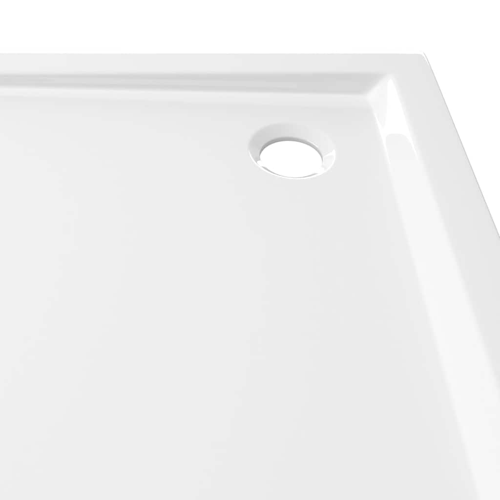 Shower tray ABS square white 80x80 cm