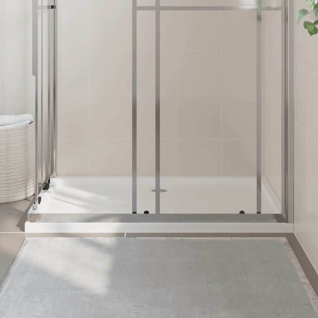 Shower tray ABS rectangular white 80x120 cm