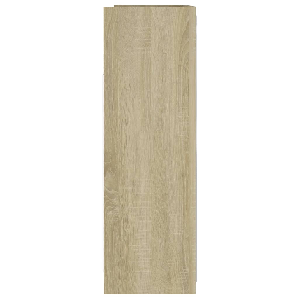 Bathroom mirror cabinet Sonoma oak 62.5x20.5x64 cm wood material