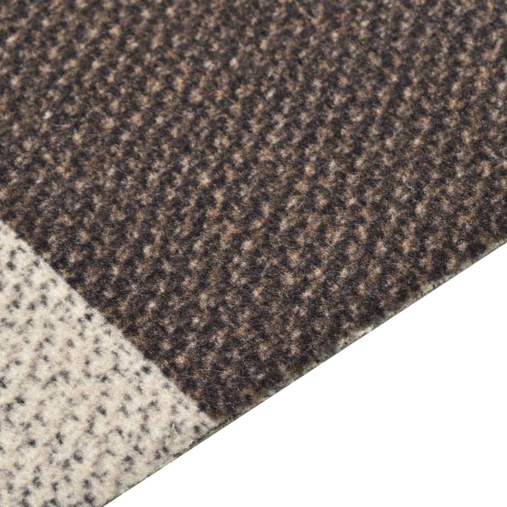 Washable kitchen rug with stars 60x300 cm