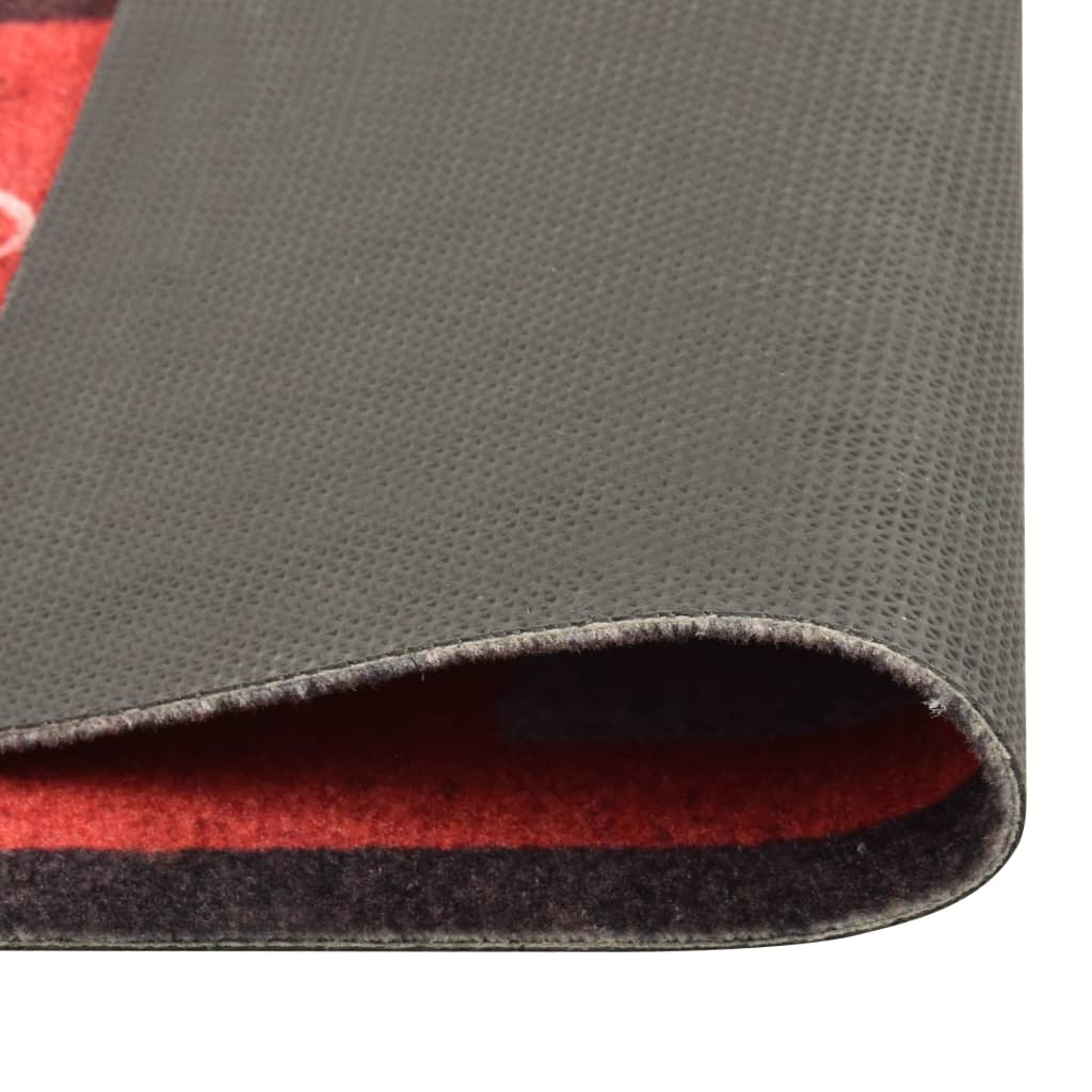 Washable kitchen rug tomatoes 60x300 cm