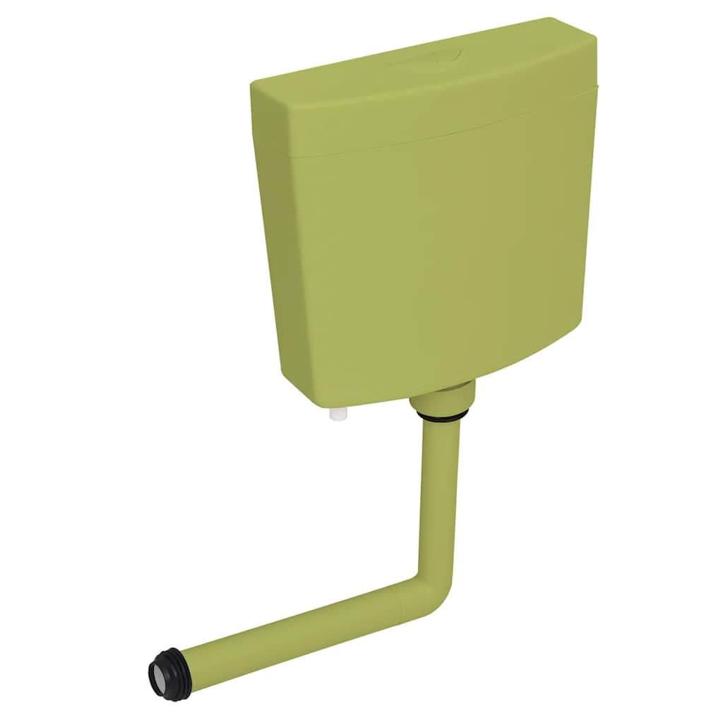 Cistern water inlet bottom 3/6 L olive green