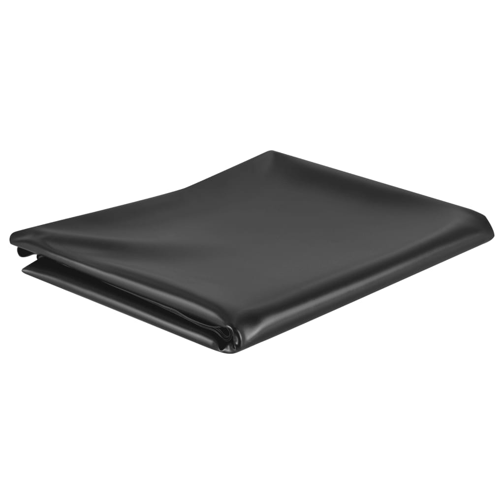 Teichfolie Schwarz 4x3 m PVC 1 mm