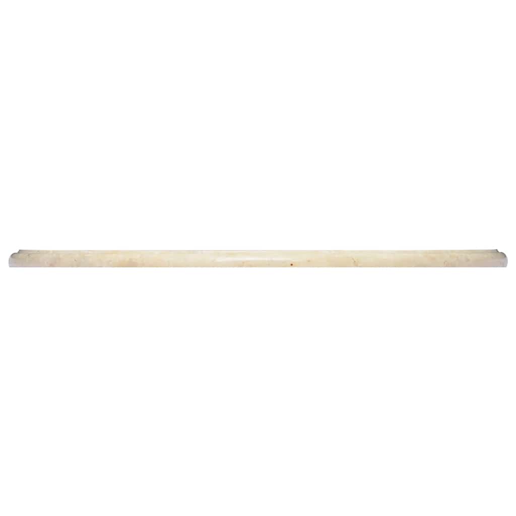 Tischplatte Creme Ø60x2,5 cm Marmor