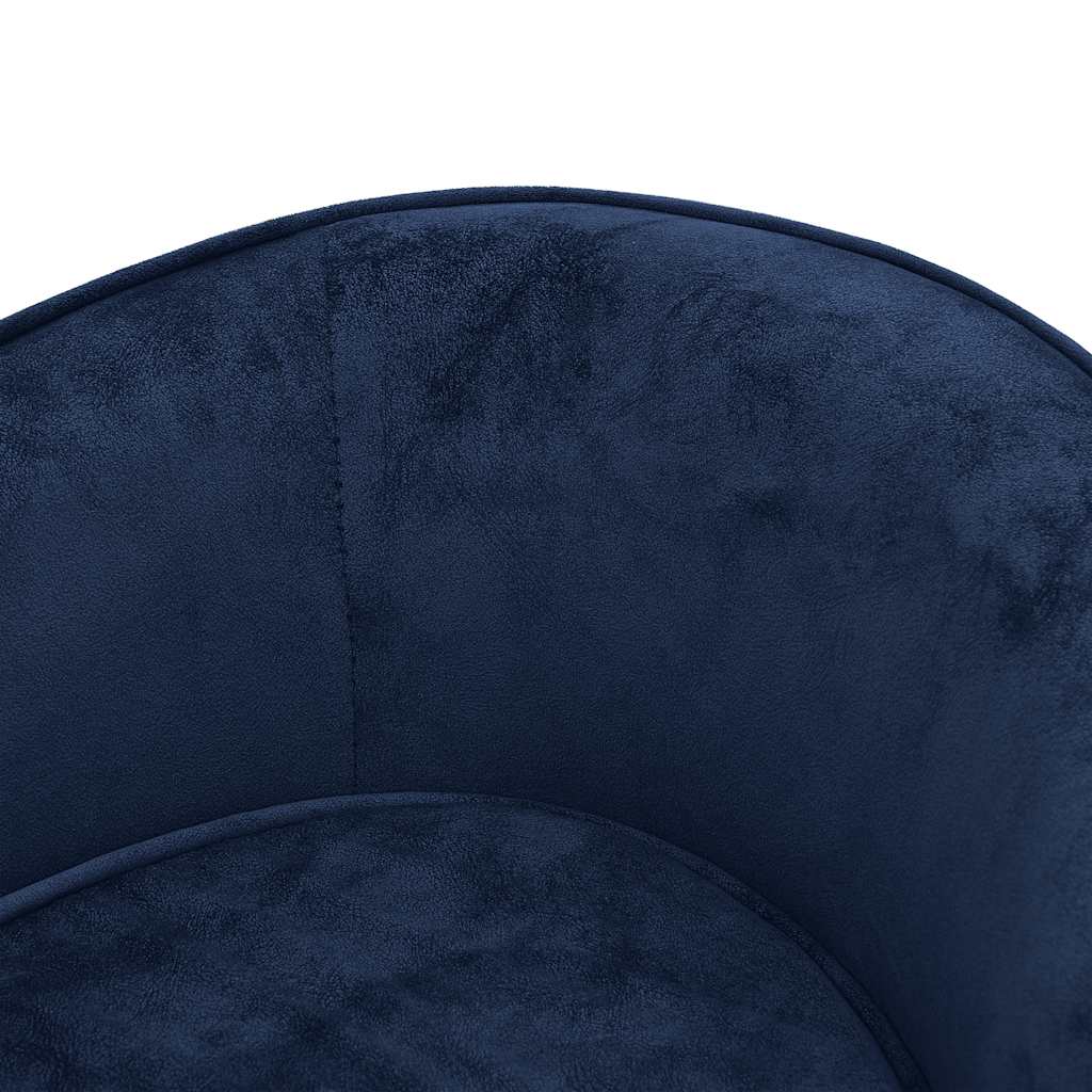 Dog sofa blue 69x49x40 cm plush