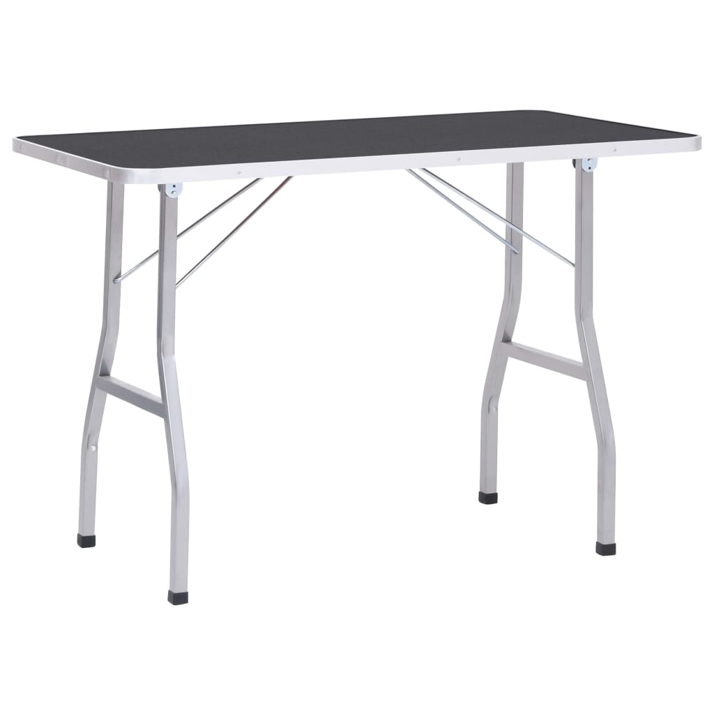 Adjustable grooming table for dogs with 1 loop