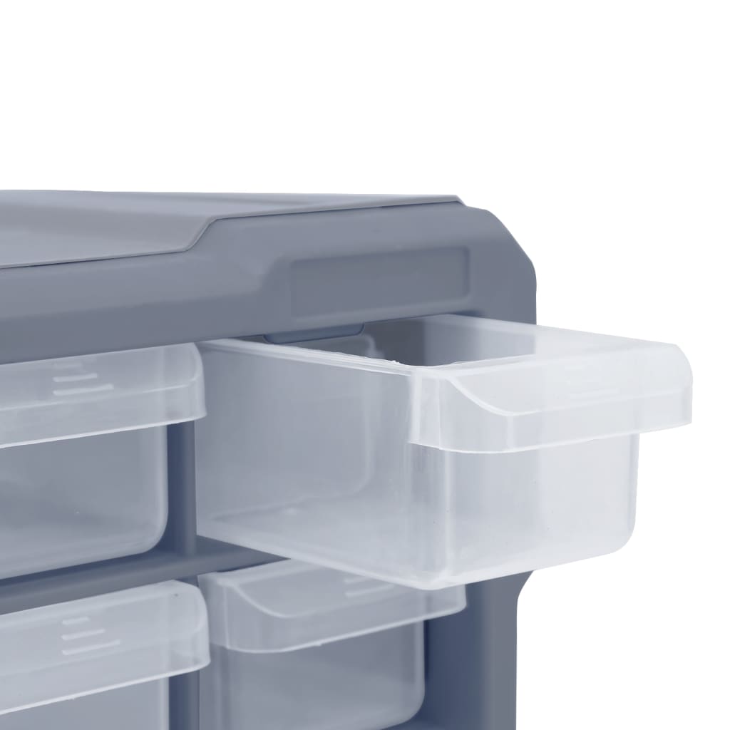 Multi-drawer organizer with 39 drawers 38x16x47 cm