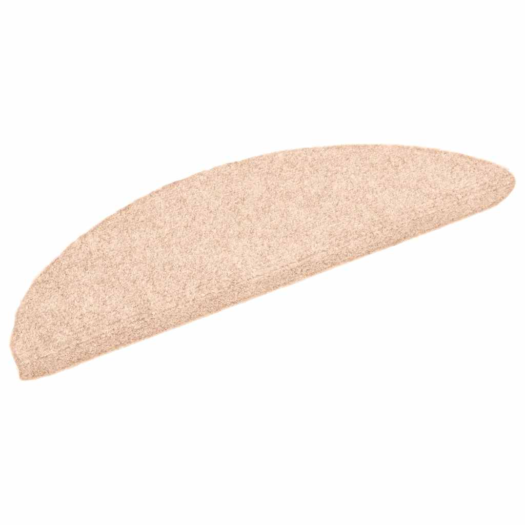 Self-adhesive stair mats 5 pcs. Brown 56x17x3 cm needle felt
