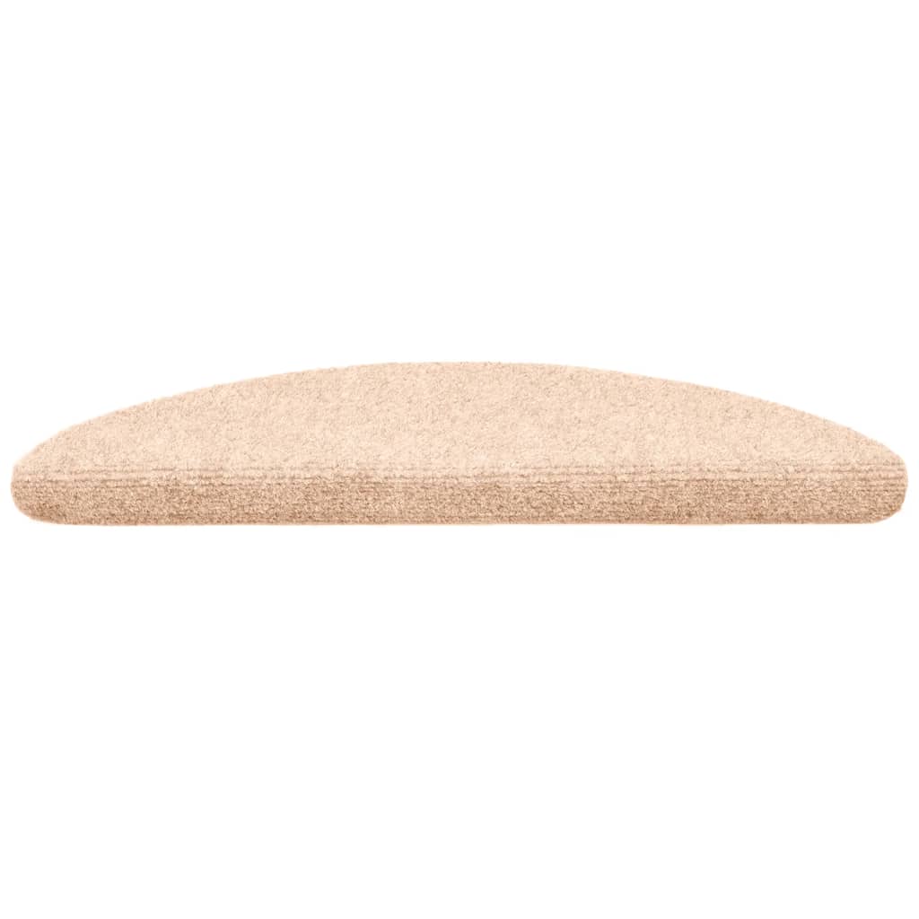 Self-adhesive stair mats 5 pcs. Brown 56x17x3 cm needle felt