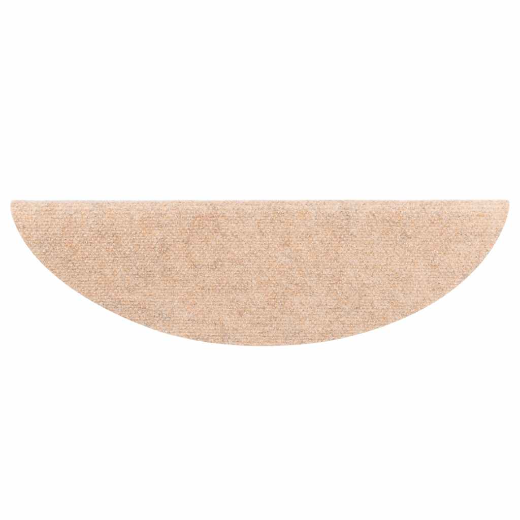 Self-adhesive stair mats 5 pcs. Brown 56x17x3 cm needle felt