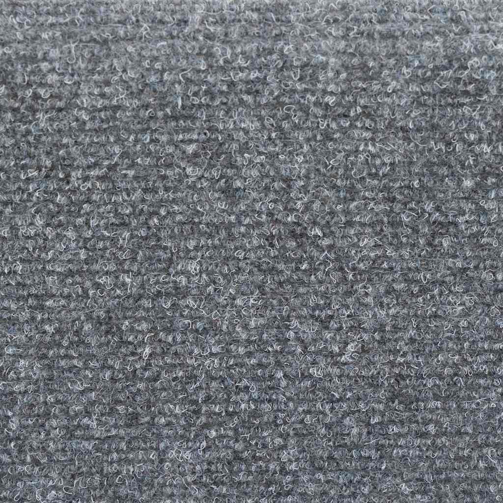 Selbstklebende Treppenmatten 10 Stk. Hellgrau 56x17x3 cm