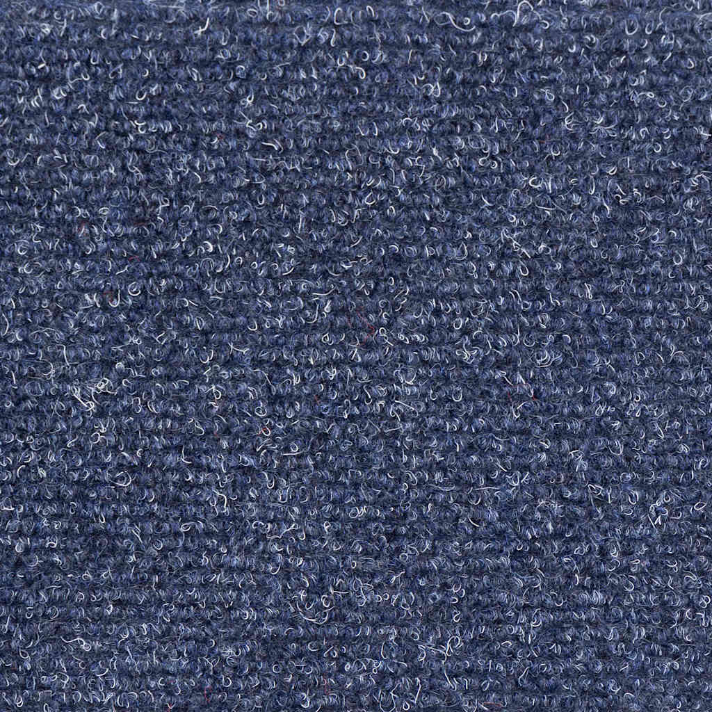 Self-adhesive stair mats 10 pcs. Blue 56x17x3 cm needle felt