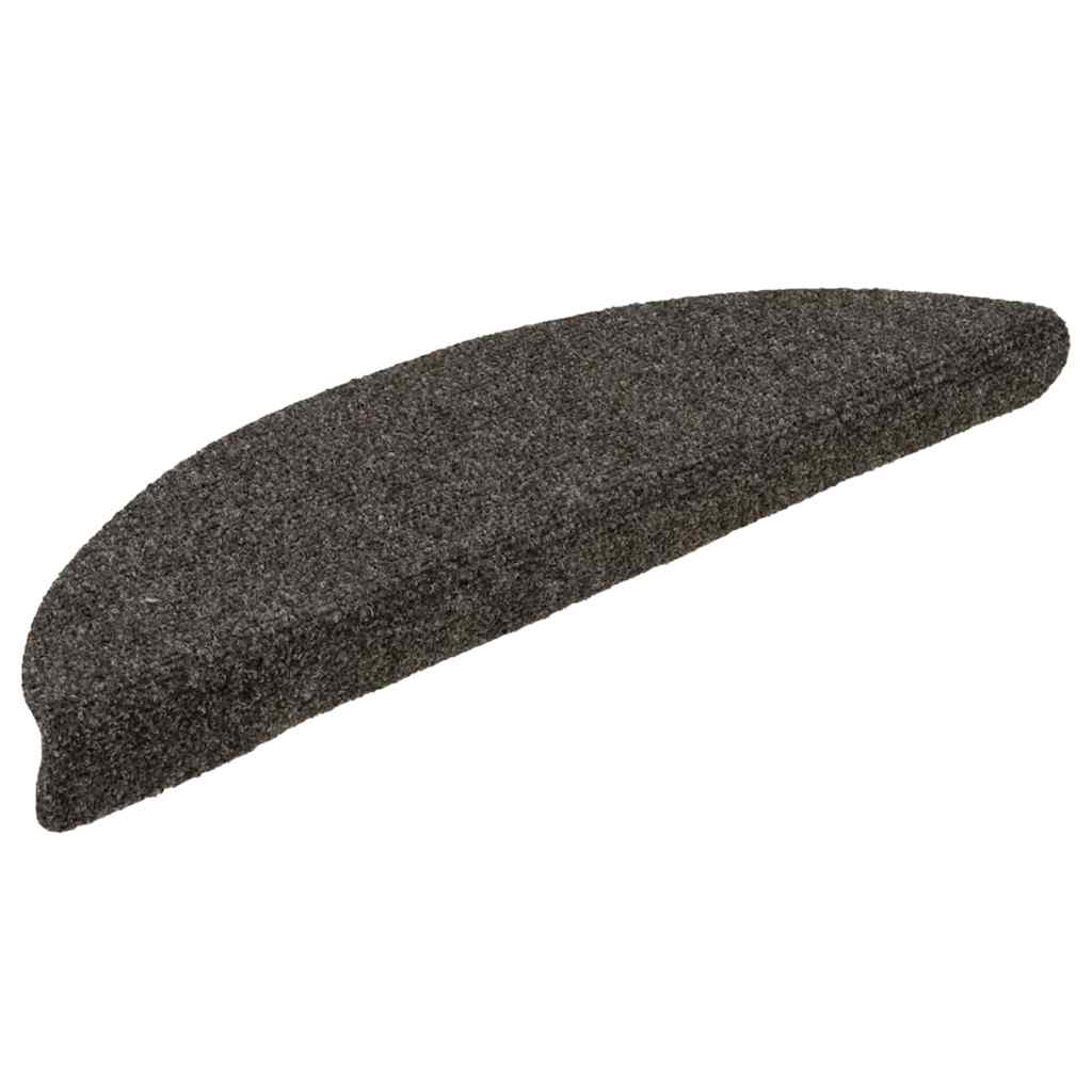 Self-adhesive stair mats 10 pcs. Anthracite 56x17x3 cm