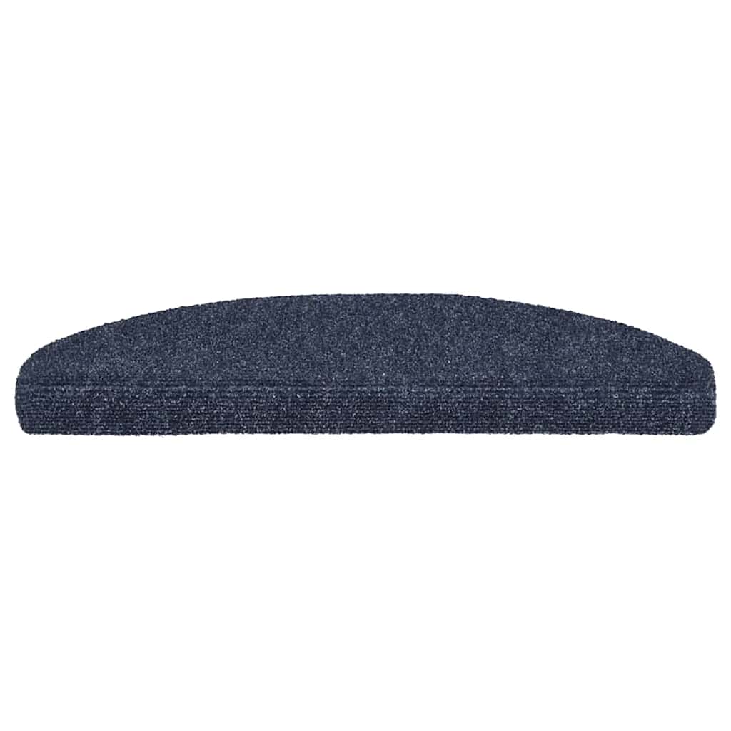 Stufenmatten Selbstklebend 5 Stk. 65x21x4 cm Blau Halbrund Groß