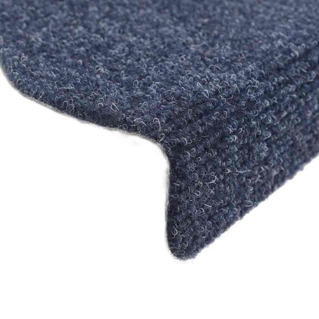 Stufenmatten Selbstklebend 5 Stk. 65x21x4 cm Blau Halbrund Groß
