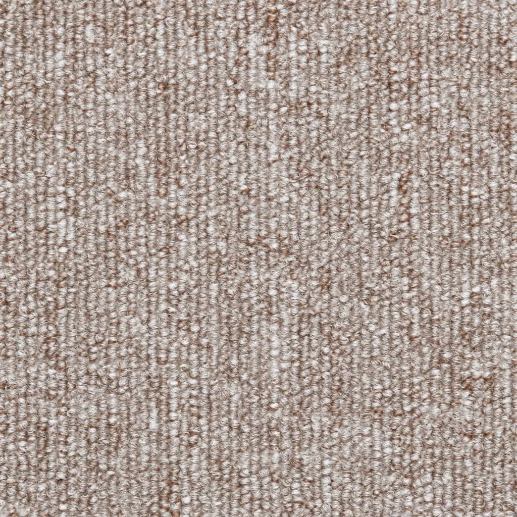 Stufenmatten 10 Stk. 56x17x3 cm Hellbraun Halbrund