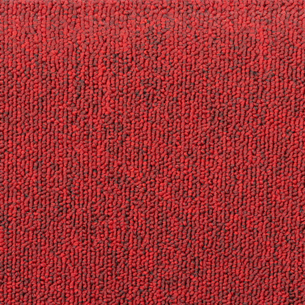 Stair mats 10 pieces 65x24x4 cm Bordeaux red
