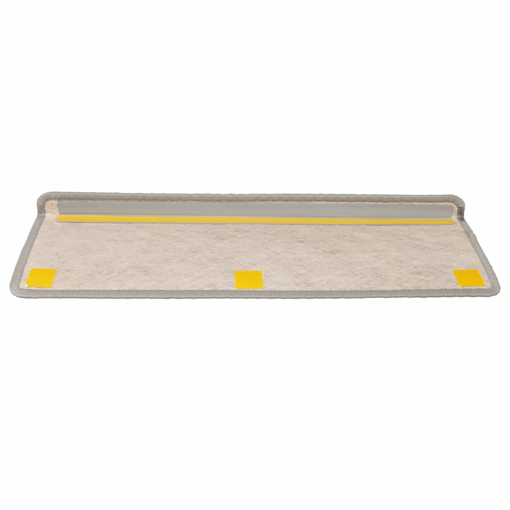 Treppenmatten Selbstklebend Sisal-Optik 15 Stk. 65x21x4 cm