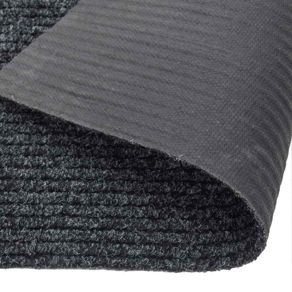Anthracite dirt trap runner 100x500 cm