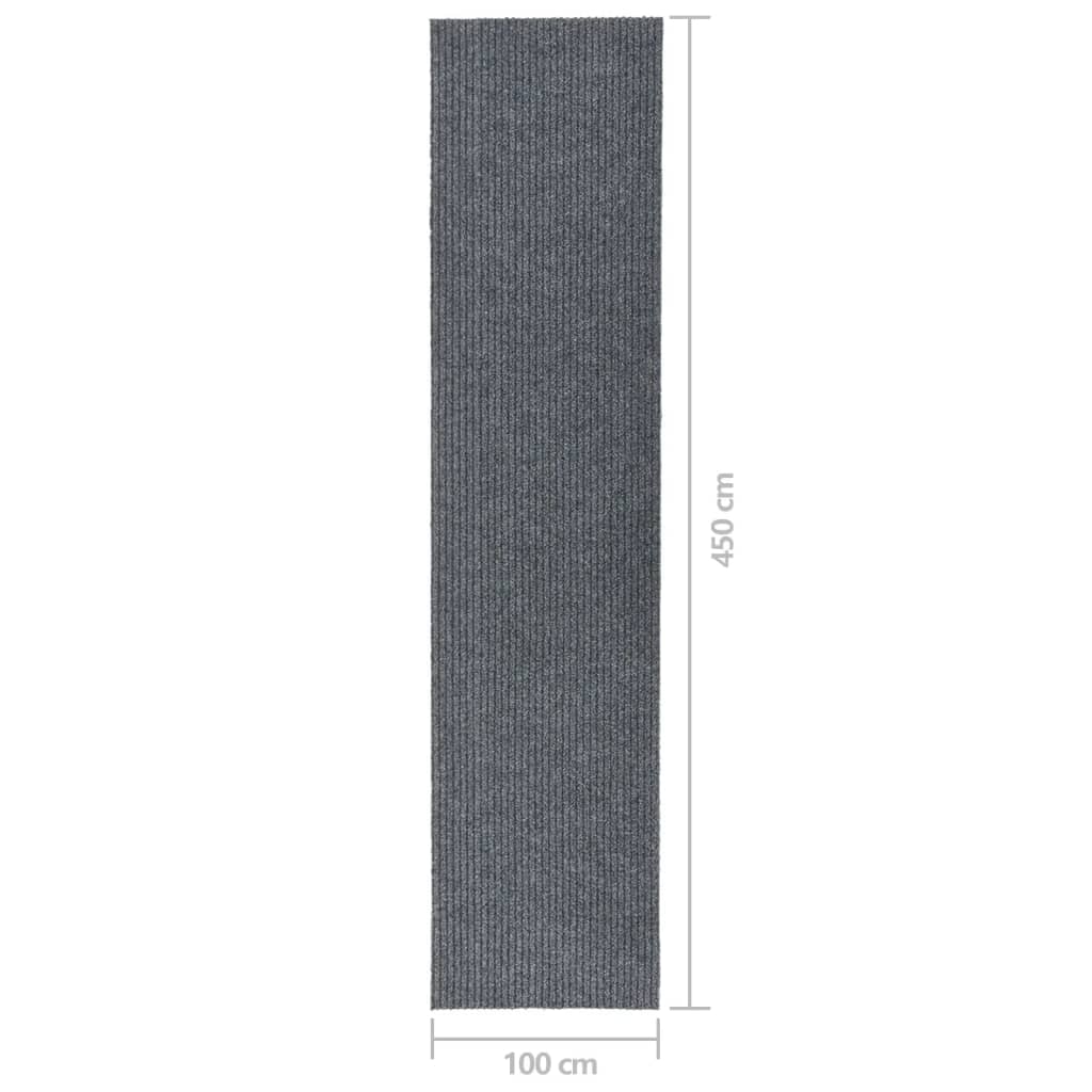Dirt trap runner grey 100x450 cm