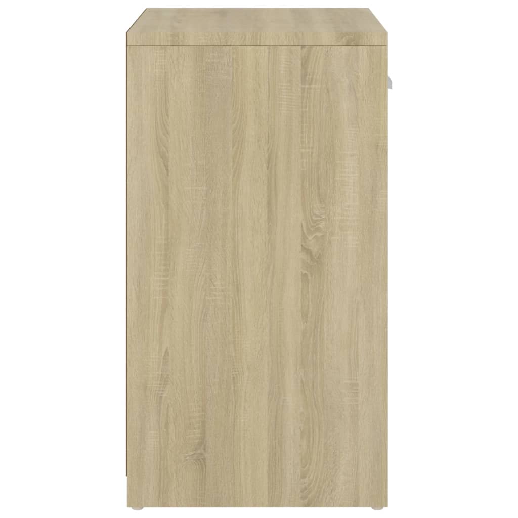 Shoe bench Sonoma oak 94.5x31x57 cm wood material