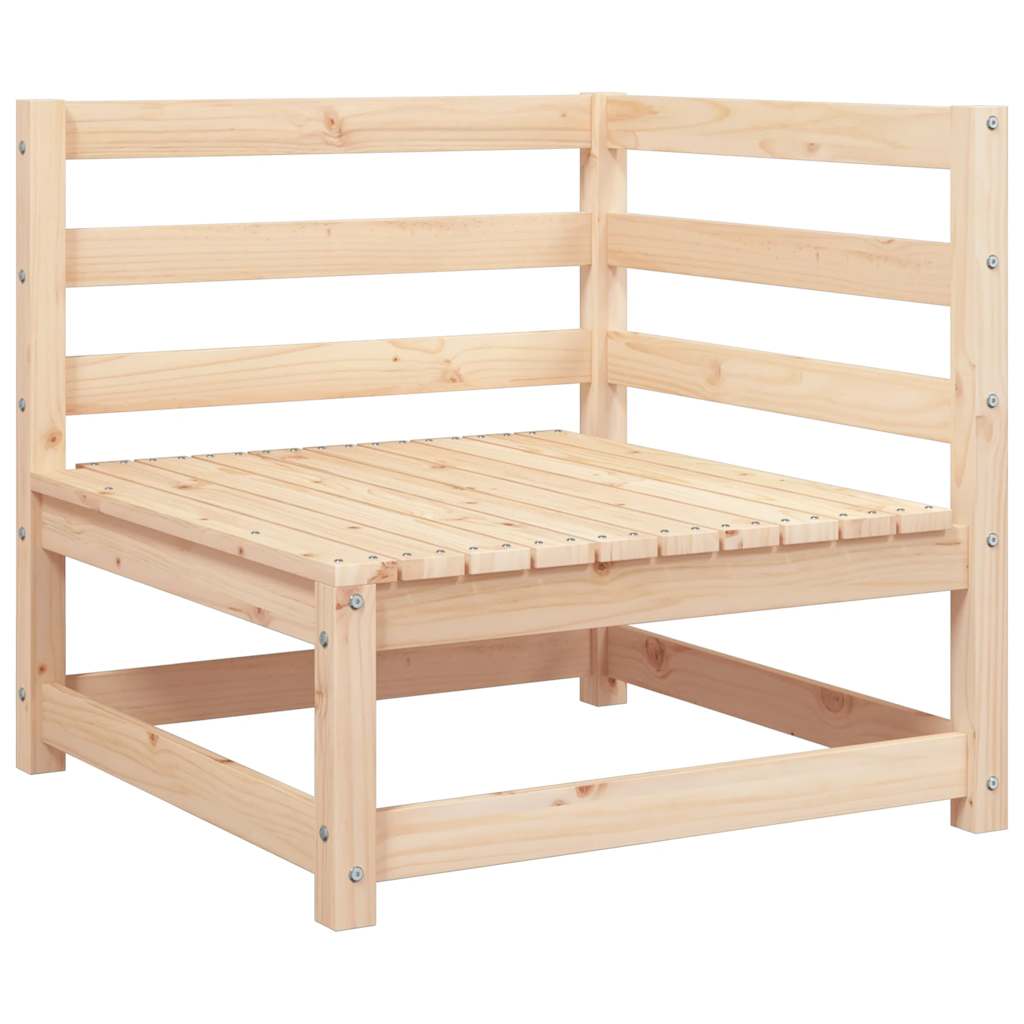 Garten-Ecksofa Massivholz Kiefer