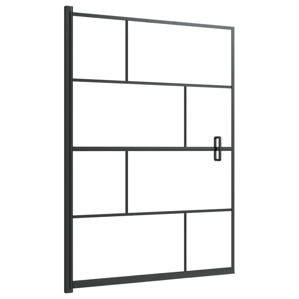 Shower cubicle ESG 100x140 cm Black