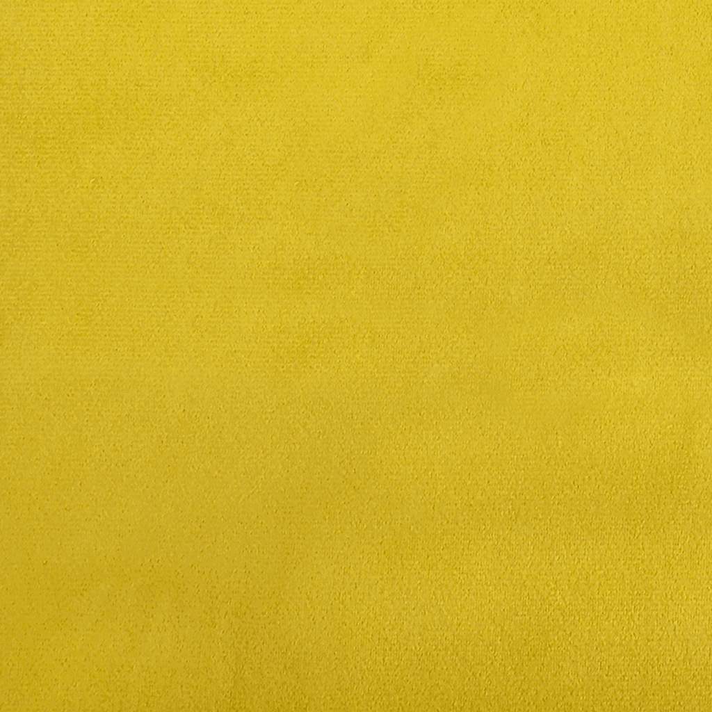 Rocking chair velvet mustard yellow
