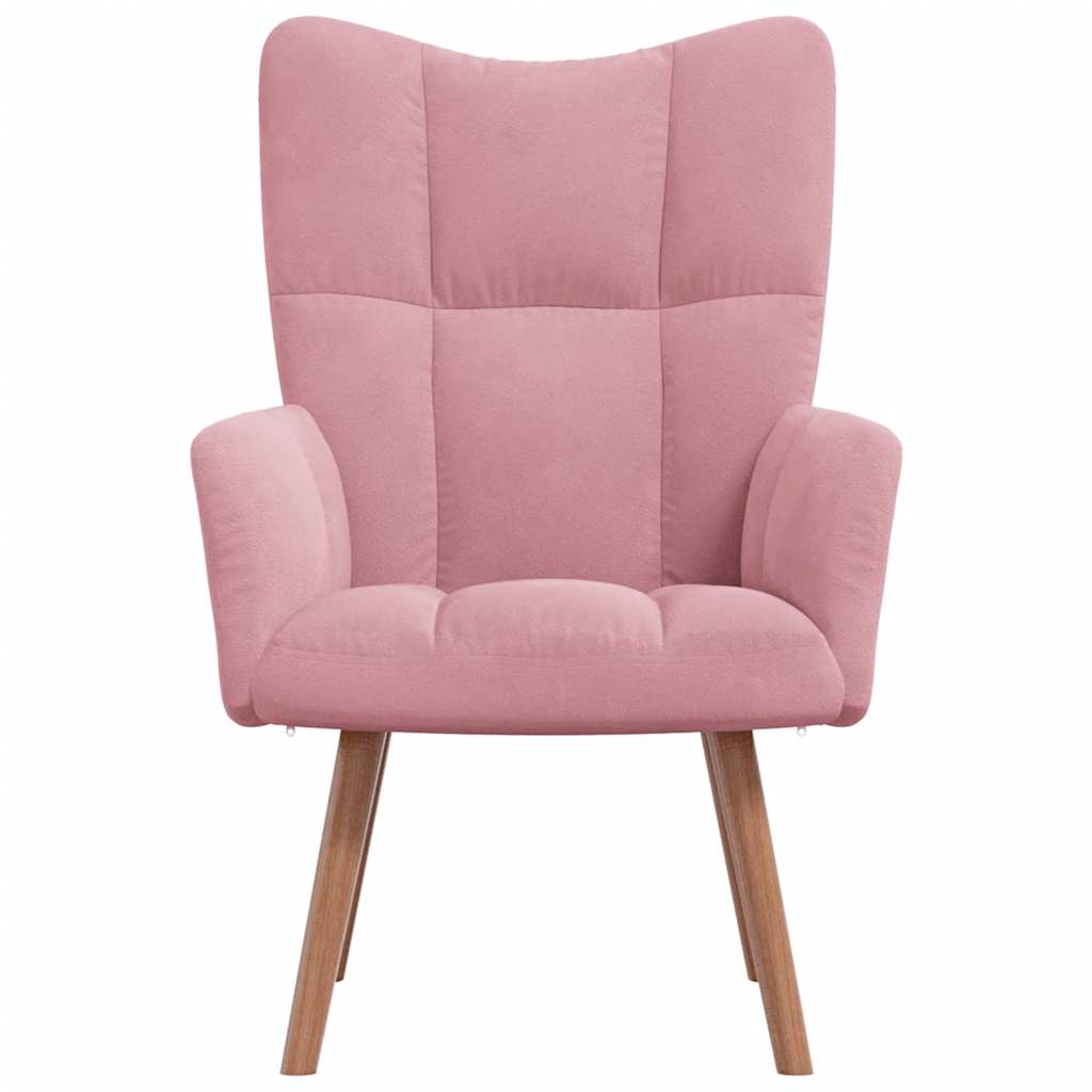 Relaxsessel Rosa Samt