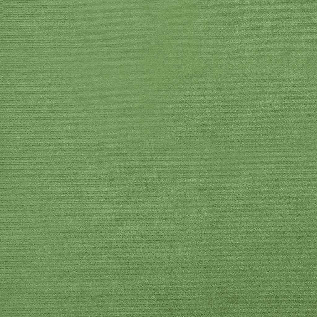 Rocking chair light green velvet