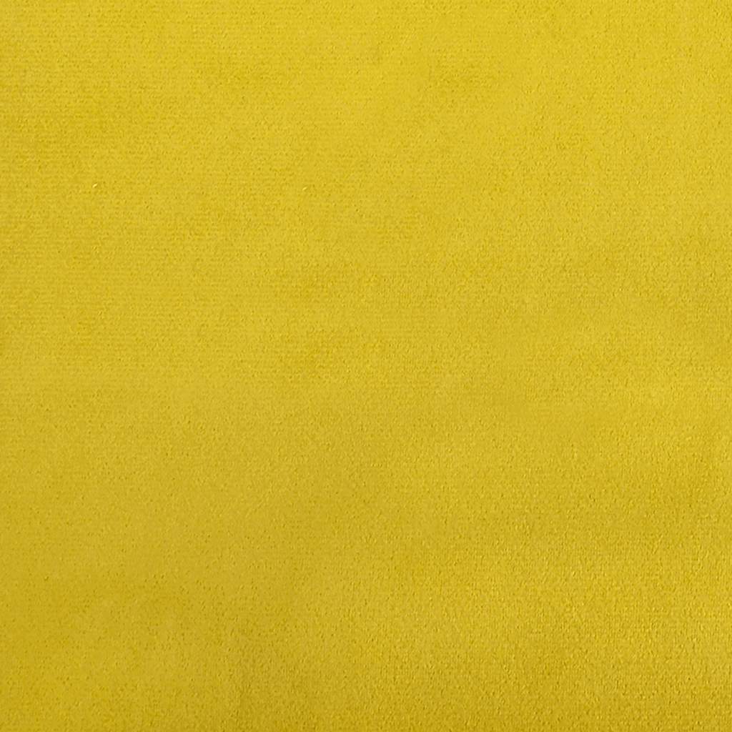 Rocking chair velvet mustard yellow