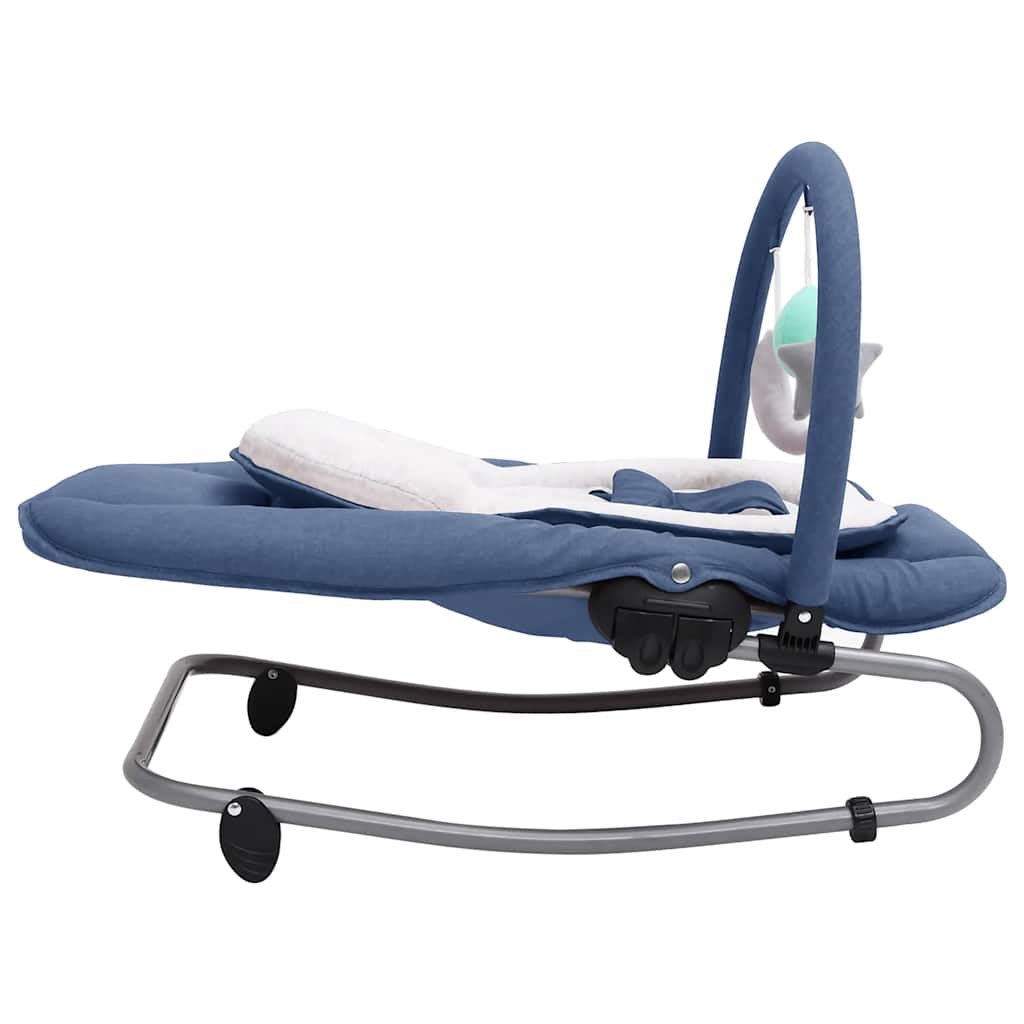Baby bouncer navy blue steel