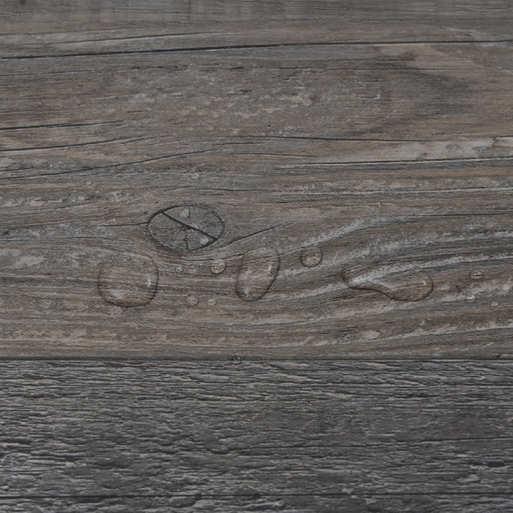 PVC tiles self-adhesive 5.21 m² 2 mm industrial wood look