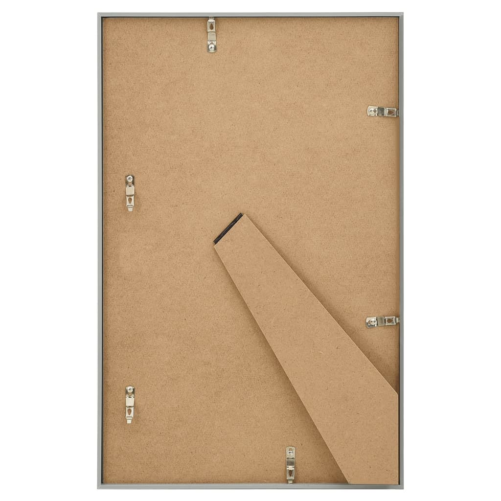 Bilderrahmen Collage 3 Stk. für Tisch Silbern 13x18 cm MDF
