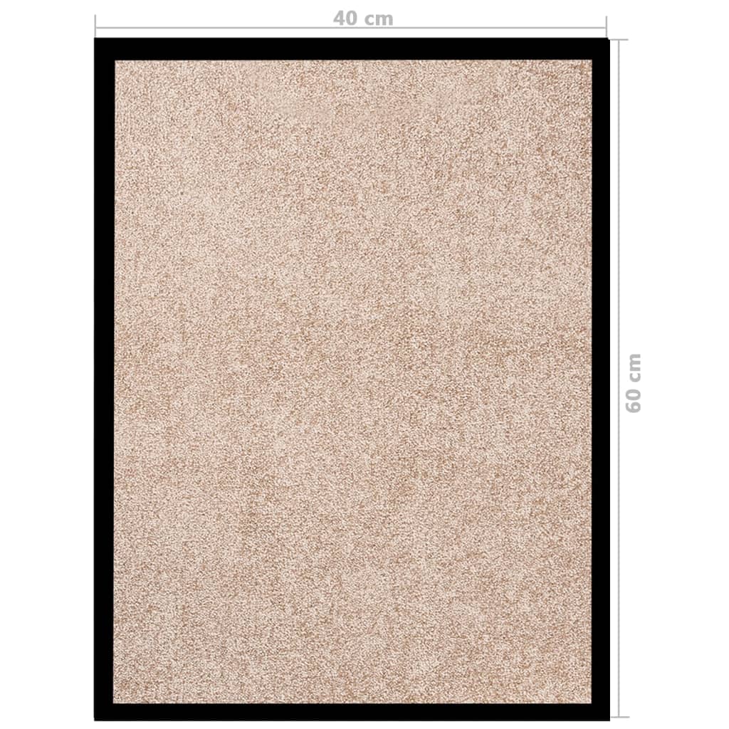 Doormat beige 40x60 cm