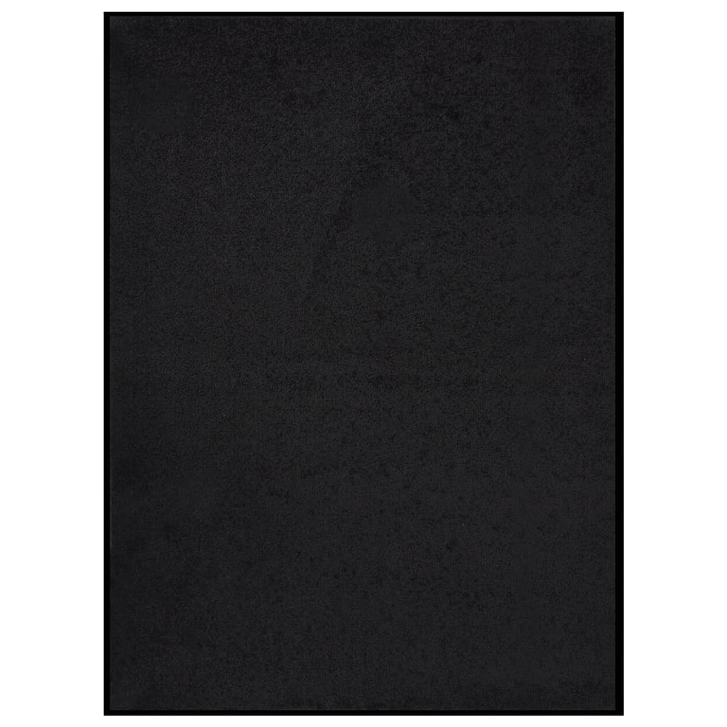 Fußmatte 60x80 cm Schwarz