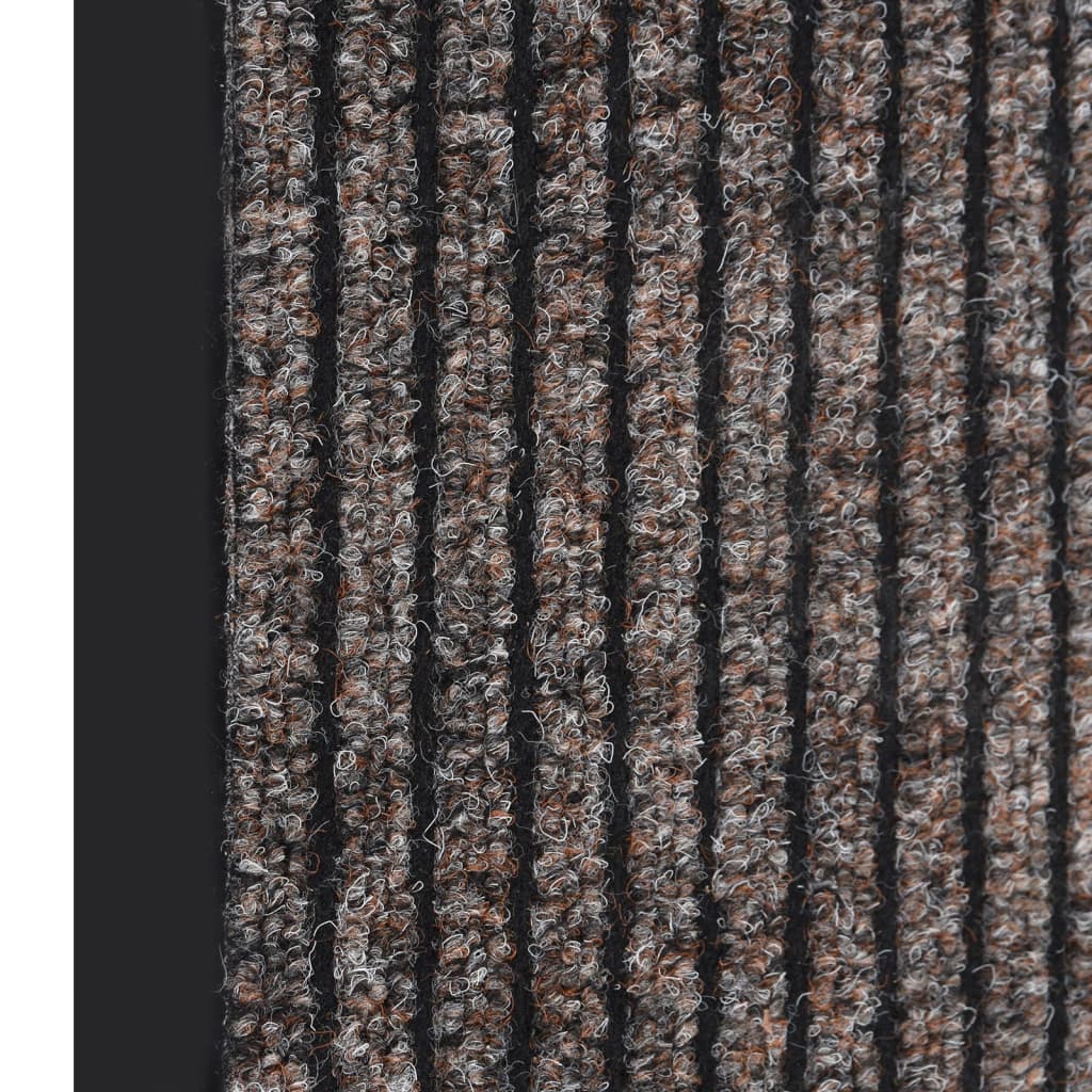Fußmatte Beige Gestreift 40x60 cm