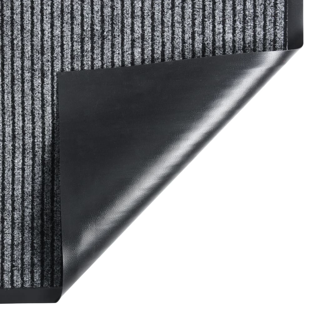 Doormat Grey Striped 40x60 cm