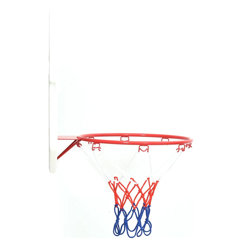 5-piece basketball set for wall mounting 66x44.5 cm